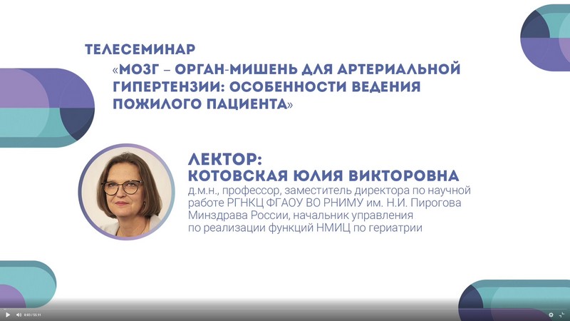 Ми артериялық гипертензияның мақсатты органы болып табылады: егде жастағы науқасты басқару ерекшеліктері